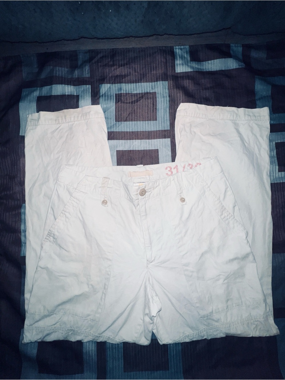 GAP Men's Light White Chino Pants